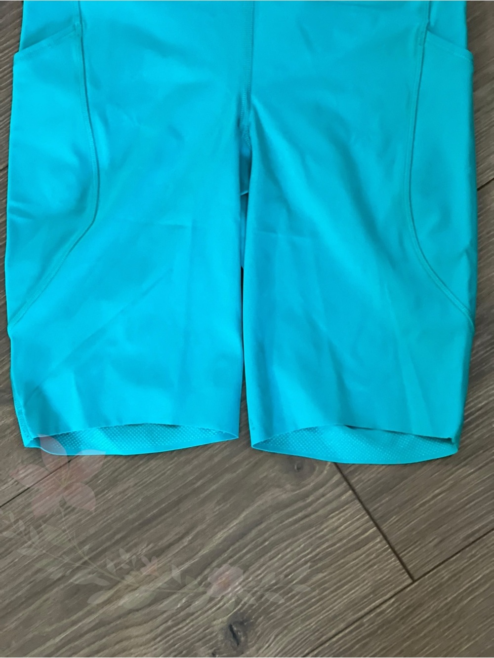 Lululemon Fast and Free High Rise Shorts 8” Tropics Teal NWT - Picture 3 of 3
